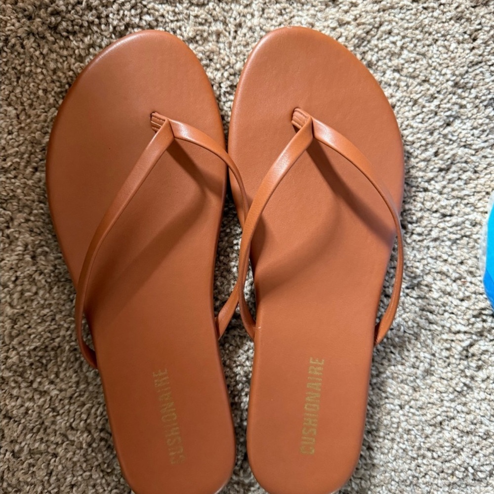 Cushionaire Women's Brown Sandals